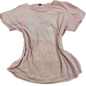 Vintage off the shoulder pink top